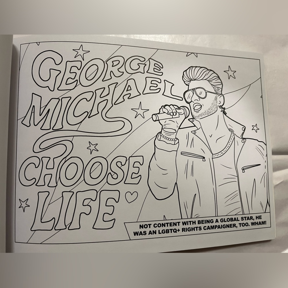 LGBTQ Loud & Proud! Coloring Book - Picture 5 of 7